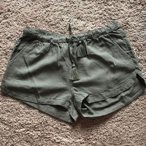 Aerie Olive Green Casual Shorts
